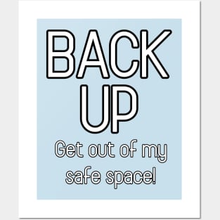 BACK UP Posters and Art